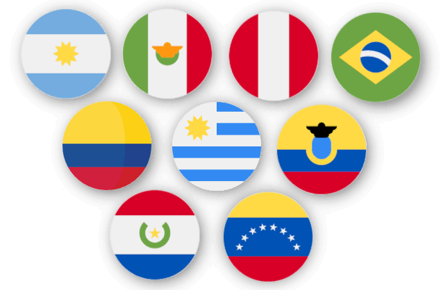 Productos de países latinoamericanos